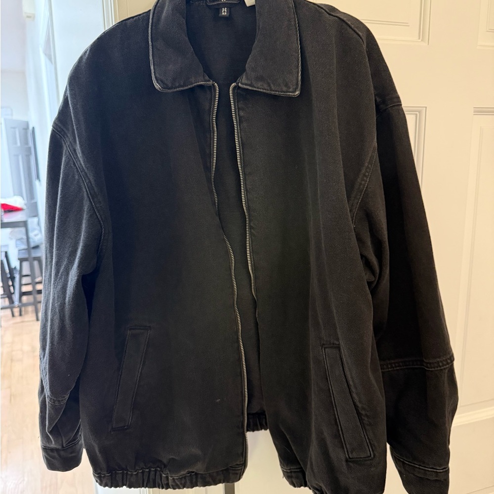 Men's Black Jean Jacket
